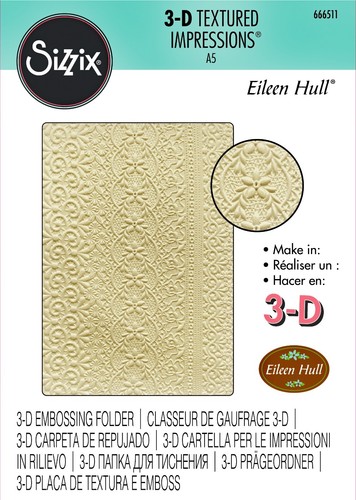 Sizzix lace embossing - sizzix,